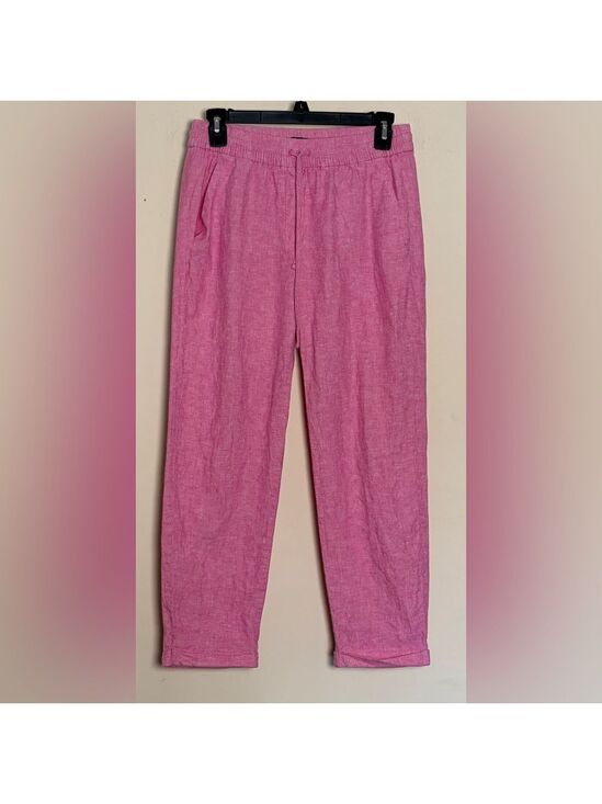 J. Crew Pants - J. Crew Linen-Cotton Drawstring Pants Size 6
